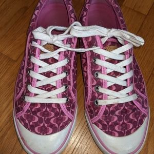 Coach sneakers size 9